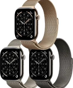 Apple Watch Series 11 titanium-slate-milanese-loop